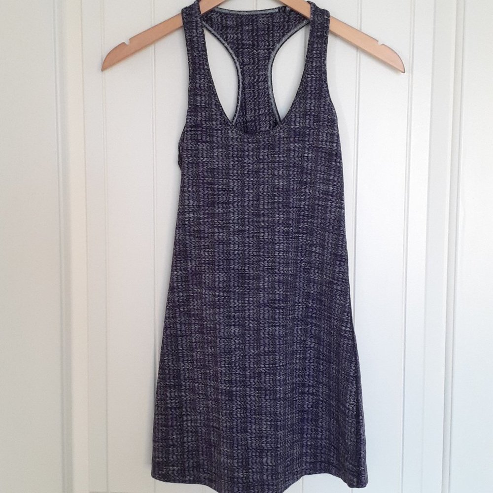 Lululemon Cool Racerback Extra Long Tank in Ziggy Wee Caspian Purple Size 4